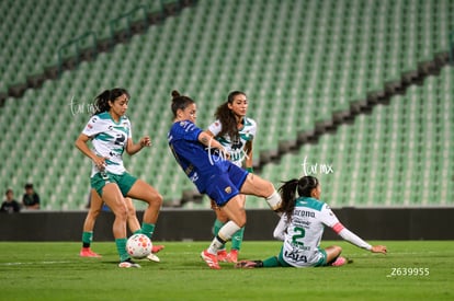Yessenia Novella, Stephanie Ribeiro, Sasha Pickard, Alexa H | Santos Laguna vs Pumas UNAM femenil