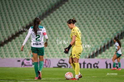 Areli Reyes, Alexa Hernández | Santos Laguna vs Pumas UNAM femenil