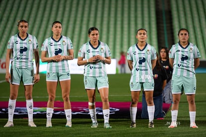 Marianne Martínez, Lia Romero, Judith Félix, Michelle Gonzál | Santos Laguna vs Rayadas J13