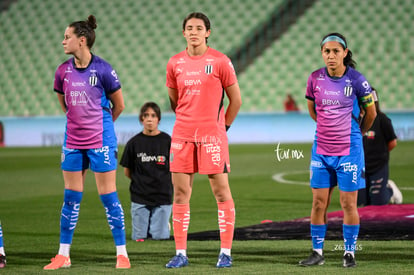 Merel Van Dongen, Paola Manrique, Diana Evangelista | Santos Laguna vs Rayadas J13