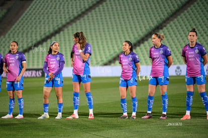 Daniela Monroy, Ana Martínez, Merel Van Dongen, Samantha Sim | Santos Laguna vs Rayadas J13