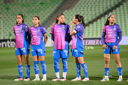 Diana García, Dania Pérez, Daniela Monroy, Fátima Servín, Sa | Santos Laguna vs Rayadas J13