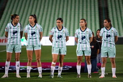 Marianne Martínez, Lia Romero, Judith Félix, Michelle Gonzál | Santos Laguna vs Rayadas J13