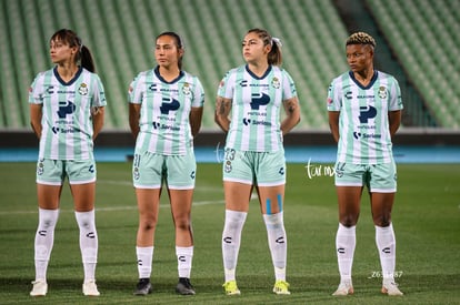 Frida Cussin, Yessenia Novella, Vivian Ikechukwu, Alessandra | Santos Laguna vs Rayadas J13