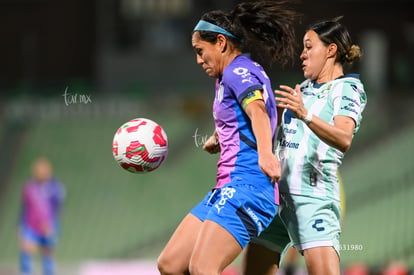 Diana Evangelista, Havi Ibarra | Santos Laguna vs Rayadas J13