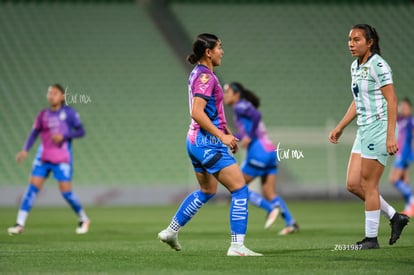 Frida Cussin, Dania Pérez | Santos Laguna vs Rayadas J13