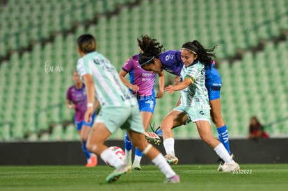 Doménica Rodríguez, Diana García | Santos Laguna vs Rayadas J13