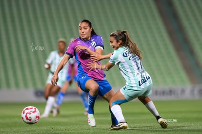 Daniela Monroy, Marianne Martínez | Santos Laguna vs Rayadas J13