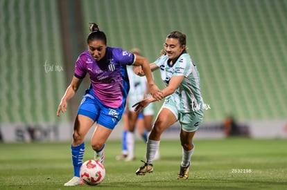 Daniela Monroy, Marianne Martínez | Santos Laguna vs Rayadas J13