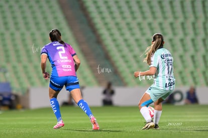 Daniela Monroy, Marianne Martínez | Santos Laguna vs Rayadas J13