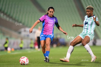 Vivian Ikechukwu, Diana Evangelista | Santos Laguna vs Rayadas J13