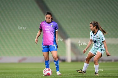 Daniela Monroy, Marianne Martínez | Santos Laguna vs Rayadas J13