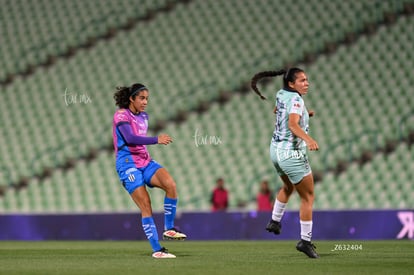 Diana García, Frida Cussin | Santos Laguna vs Rayadas J13