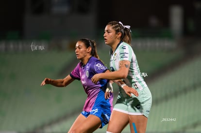 Christina Burkenroad, Alessandra Ramirez | Santos Laguna vs Rayadas J13