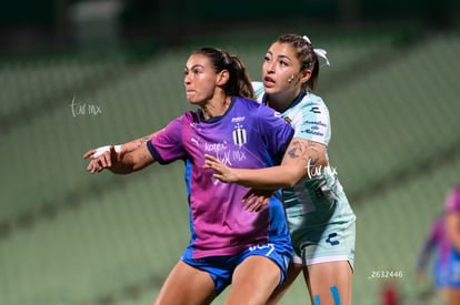 Christina Burkenroad, Alessandra Ramirez | Santos Laguna vs Rayadas J13