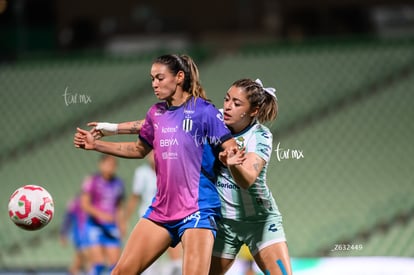 Christina Burkenroad, Alessandra Ramirez | Santos Laguna vs Rayadas J13