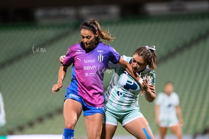 Christina Burkenroad, Alessandra Ramirez | Santos Laguna vs Rayadas J13