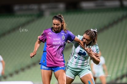 Christina Burkenroad, Alessandra Ramirez | Santos Laguna vs Rayadas J13