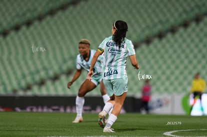 Doménica Rodríguez | Santos Laguna vs Rayadas J13