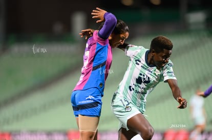 Samantha Simental, Sandra Nabweteme | Santos Laguna vs Rayadas J13