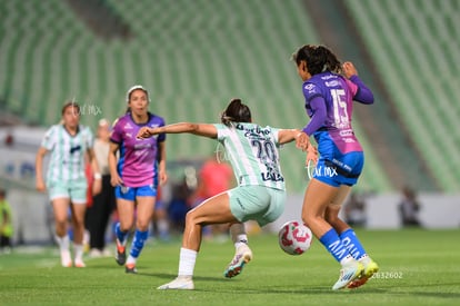 Lia Romero, Samantha Simental | Santos Laguna vs Rayadas J13