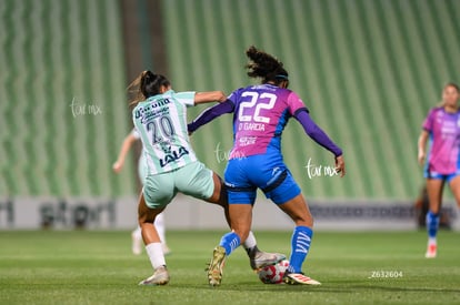 Lia Romero, Diana García | Santos Laguna vs Rayadas J13