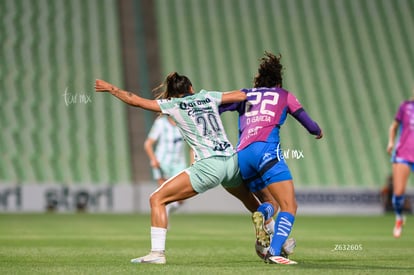 Lia Romero, Diana García | Santos Laguna vs Rayadas J13