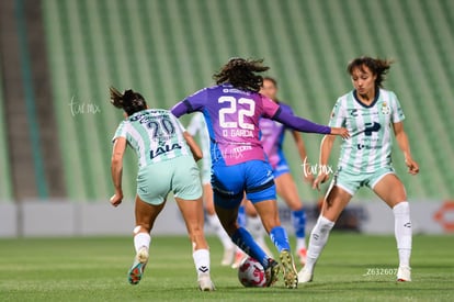 Lia Romero, Diana García | Santos Laguna vs Rayadas J13