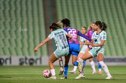 Lia Romero, Diana García | Santos Laguna vs Rayadas J13