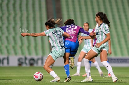 Lia Romero, Diana García | Santos Laguna vs Rayadas J13