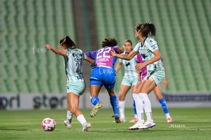 Lia Romero, Diana García | Santos Laguna vs Rayadas J13