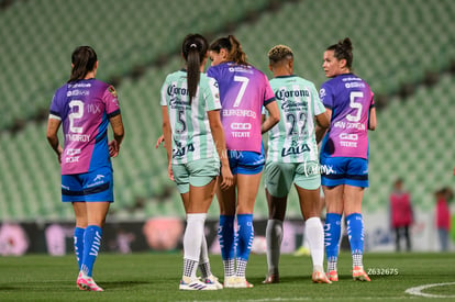 Yessenia Novella, Vivian Ikechukwu, Daniela Monroy, Christin | Santos Laguna vs Rayadas J13