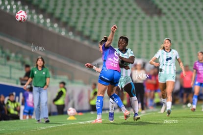 Merel Van Dongen, Sandra Nabweteme | Santos Laguna vs Rayadas J13