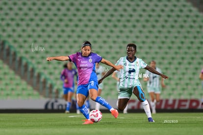 Alejandra Calderón, Sandra Nabweteme | Santos Laguna vs Rayadas J13