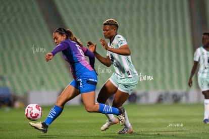 Vivian Ikechukwu, Zellyka Arce | Santos Laguna vs Rayadas J13