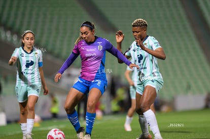 Vivian Ikechukwu, Zellyka Arce | Santos Laguna vs Rayadas J13