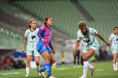 Vivian Ikechukwu, Zellyka Arce | Santos Laguna vs Rayadas J13