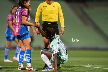 Sandra Nabweteme, Ana Martínez | Santos Laguna vs Rayadas J13