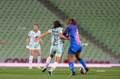 Yessenia Novella, Zellyka Arce | Santos Laguna vs Rayadas J13