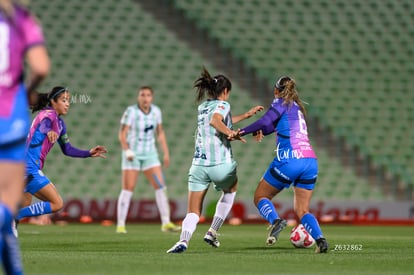 Yessenia Novella, Zellyka Arce | Santos Laguna vs Rayadas J13