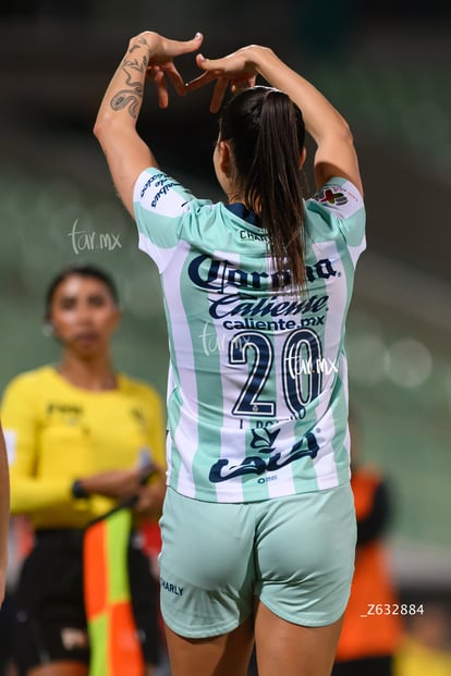 gol Lía, Lia Romero | Santos Laguna vs Rayadas J13