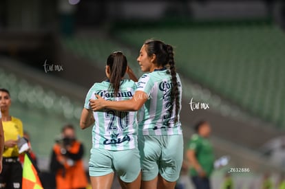 gol Lía, Lia Romero, Frida Cussin | Santos Laguna vs Rayadas J13