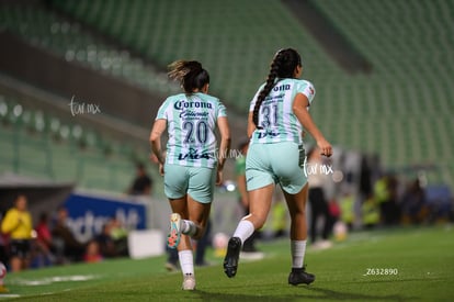 gol Lía, Lia Romero, Frida Cussin | Santos Laguna vs Rayadas J13