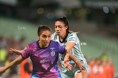 Lia Romero, Daniela Monroy | Santos Laguna vs Rayadas J13