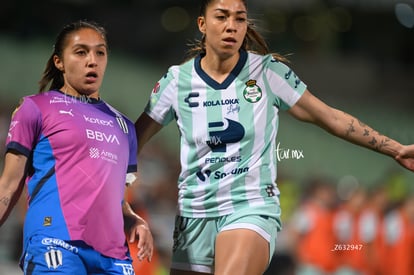 Lia Romero, Daniela Monroy | Santos Laguna vs Rayadas J13