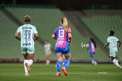 Vivian Ikechukwu, Karol Bernal | Santos Laguna vs Rayadas J13