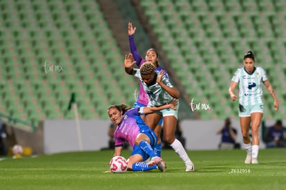 Vivian Ikechukwu, Daniela Monroy | Santos Laguna vs Rayadas J13