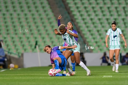 Vivian Ikechukwu, Daniela Monroy | Santos Laguna vs Rayadas J13