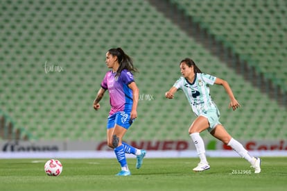 Yessenia Novella, Marcela Restrepo | Santos Laguna vs Rayadas J13