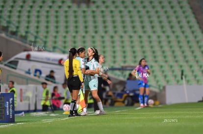 Doménica Rodríguez, Ailin Serna | Santos Laguna vs Rayadas J13